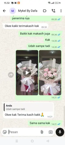 Testimonial Buket Bunga bulagor