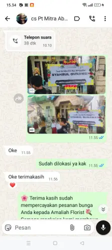 Testimonial Papan Bunga bulagor