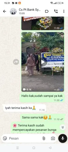 Testimonial Papan Bunga bulagor