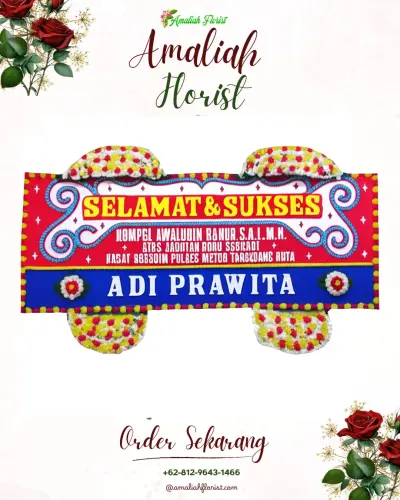 Karangan Bunga Ucapan Selamat bulagor